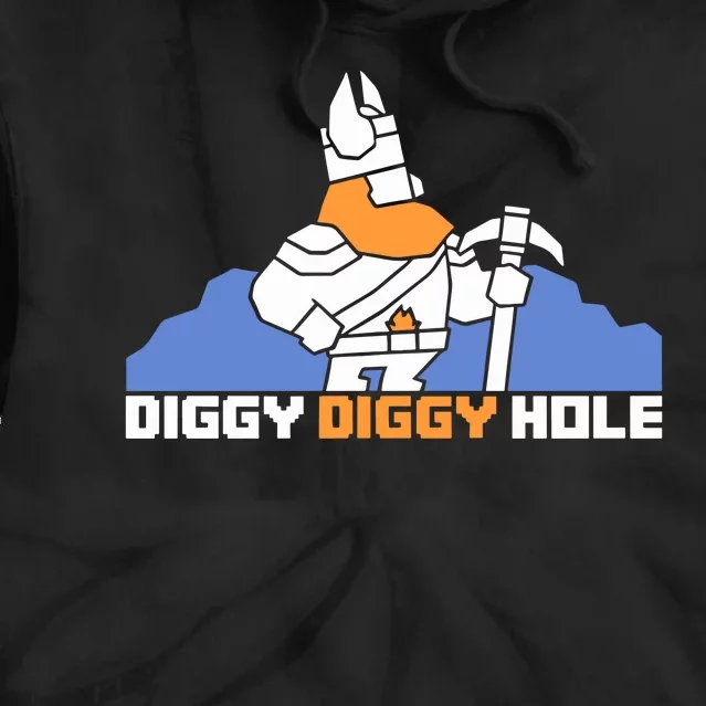 Yogscast Diggy Diggy Hole Tie Dye Hoodie