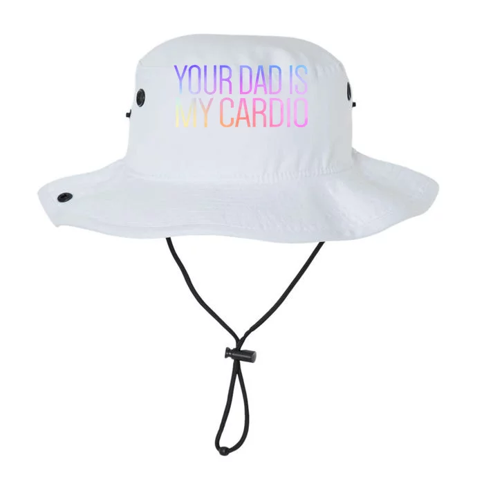 Your Dad Is My Cardio Relationship Funny Gym Workout Gift Legacy Cool Fit Booney Bucket Hat