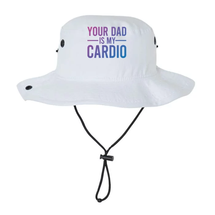 Your Dad Is My Cardio Funny Saying Gift Legacy Cool Fit Booney Bucket Hat