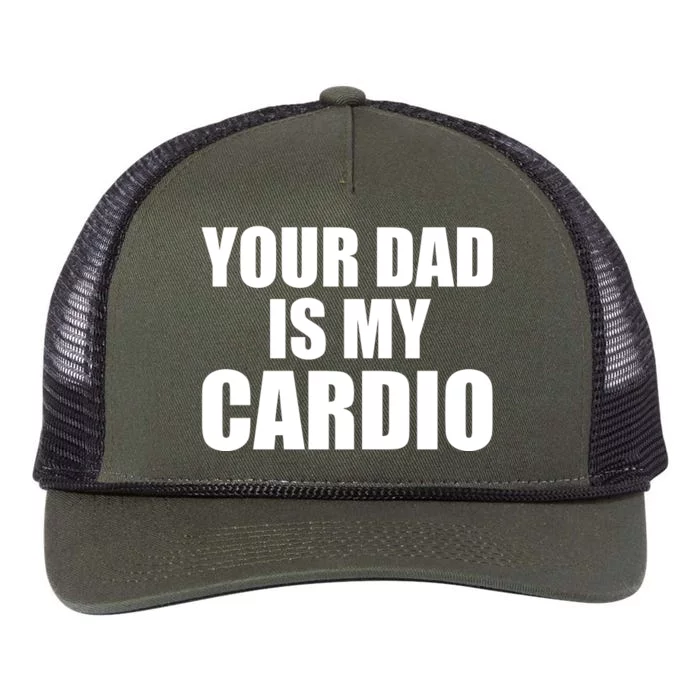 You Dad Is My Cardio Retro Rope Trucker Hat Cap