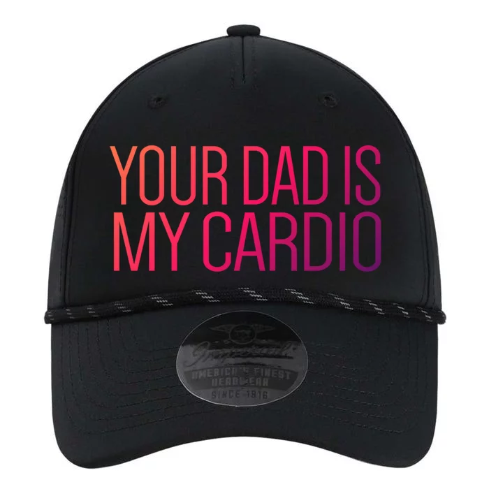 Your Dad Is My Cardio Relationship Funny Gym Workout Gift Performance The Dyno Cap