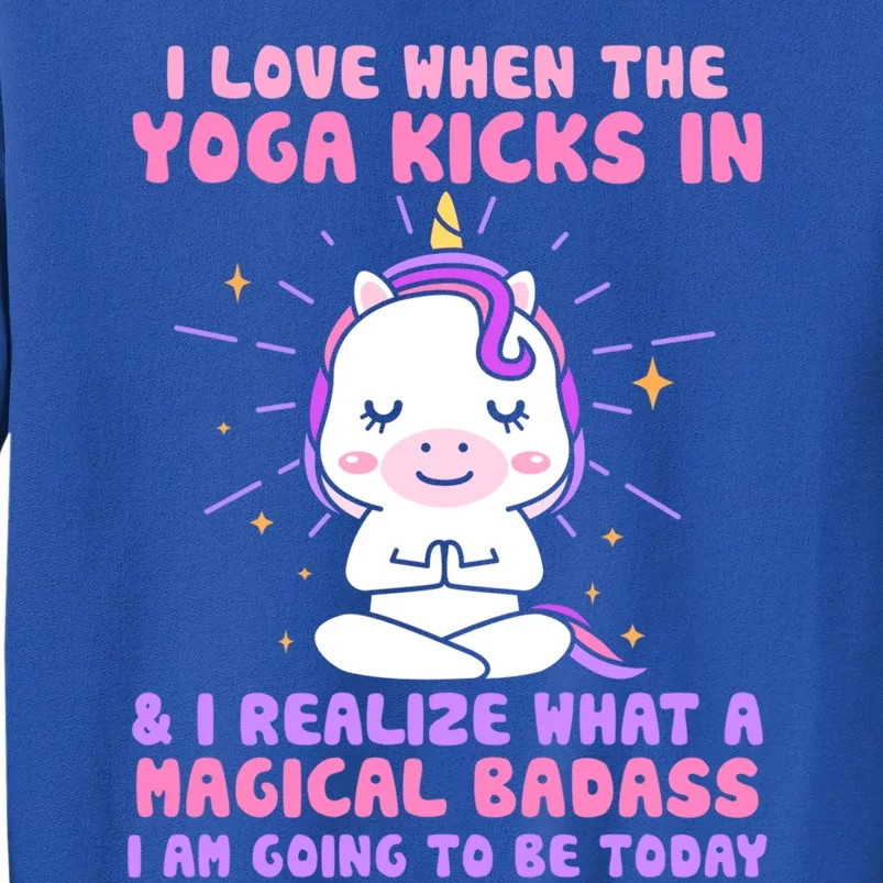 Yoga Design Meditation Dala Buddha Namaste Magical Cute Gift Tall Sweatshirt