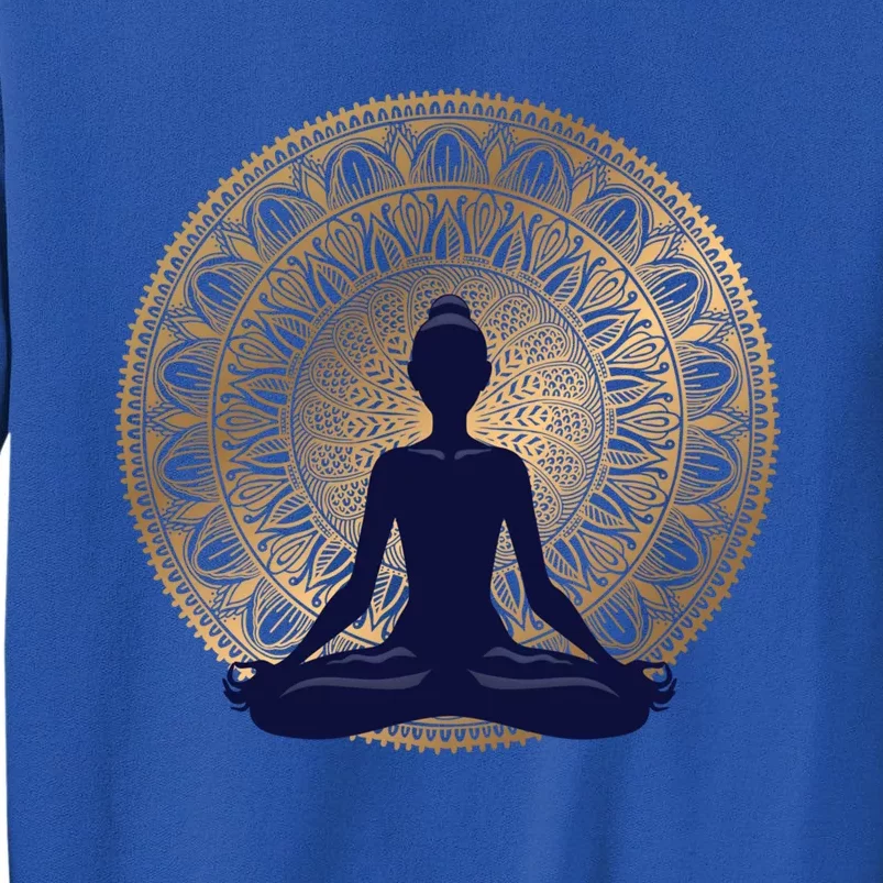 Yoga Dress Meditation Clothing Namaste Lotus Position Gift Tall Sweatshirt