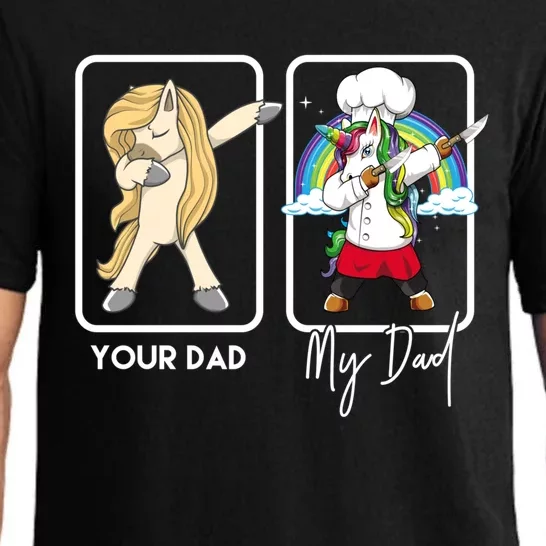 Your Dad My Dad Funny Chef Dad Master Chef Cute Gift Pajama Set