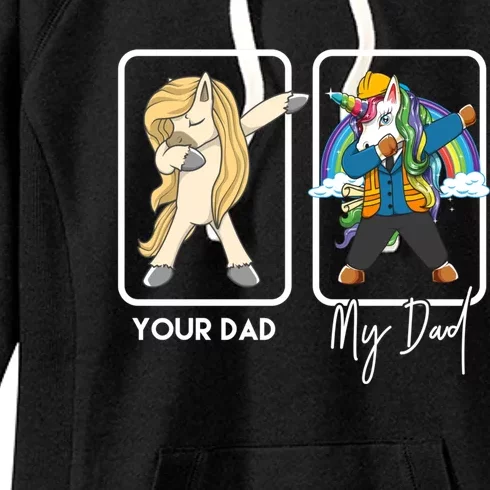 Your Dad My Dad Funny Engineer Dad Engineering Gift Women's Fleece Hoodie