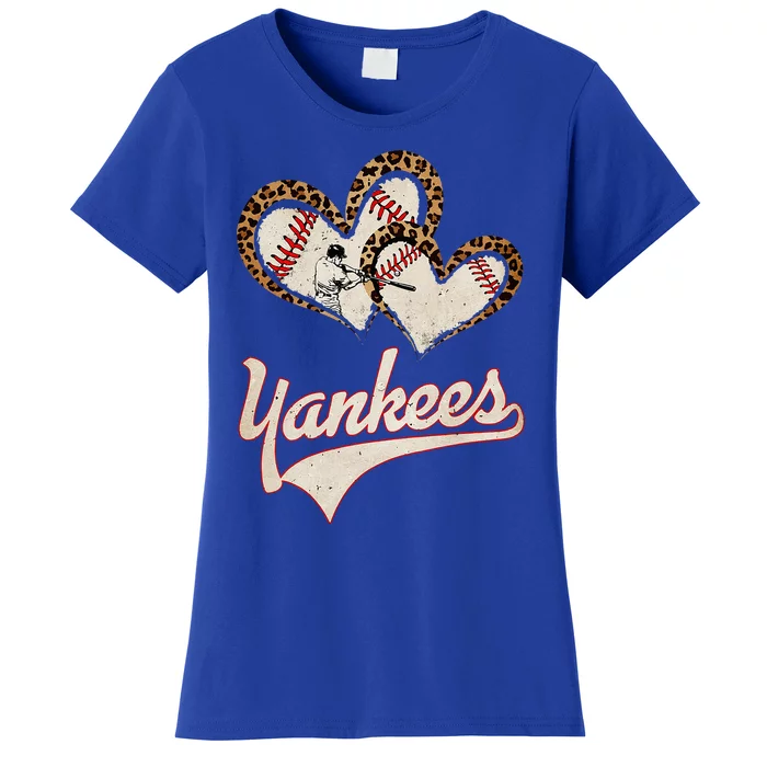 Yankee Distressed Name Pride Women's T-Shirt