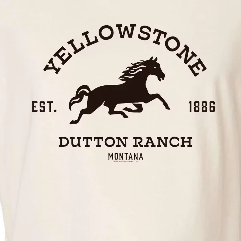 Yellowstone D.U.T.T.O.N Ranch With Horse Garment-Dyed Women's Muscle Tee