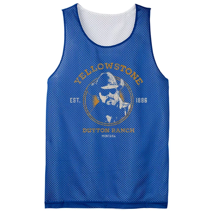 Yellowstone Dutton Ranch Rip Wheeler Look Mesh Reversible Basketball Jersey Tank