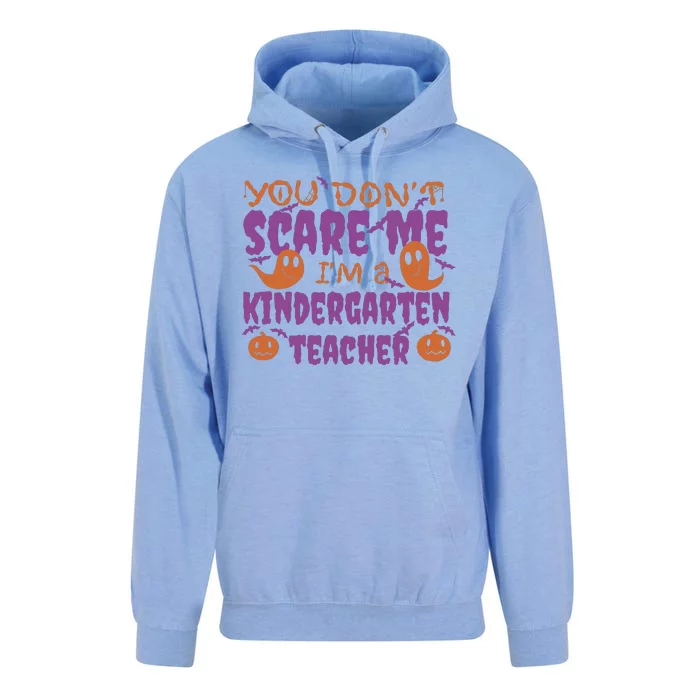 You Don't Scare Me Kindergarten Teacher Unisex Surf Hoodie