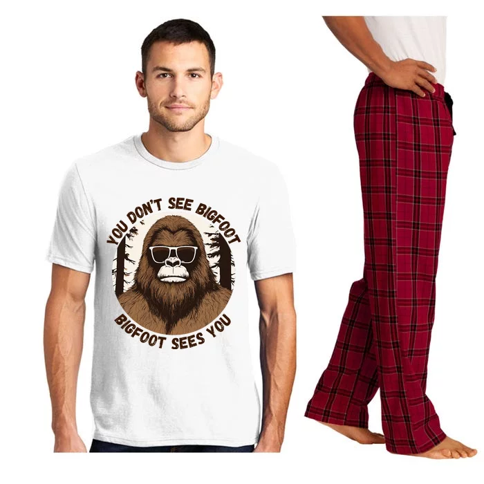 You DonT See Bigfoot Bigfoot Sees You Pajama Set