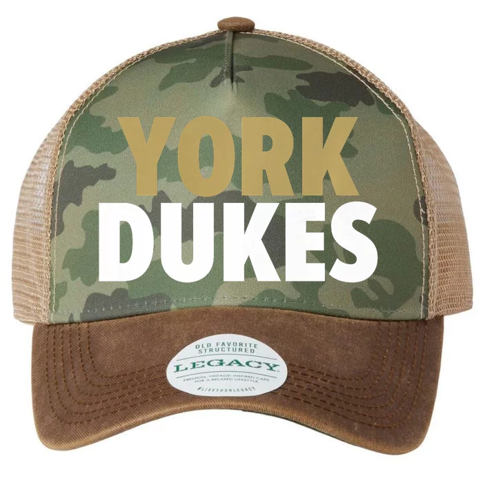 York Dukes School Spirit Legacy Tie Dye Trucker Hat