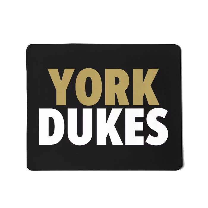 York Dukes School Spirit Mousepad