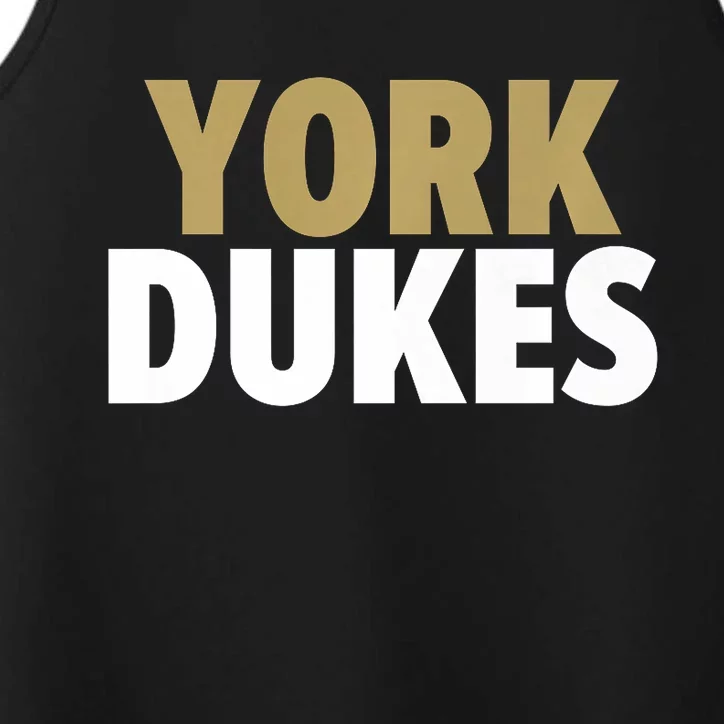 York Dukes School Spirit Performance Tank