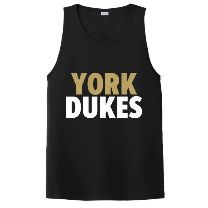 York Dukes School Spirit Performance Tank