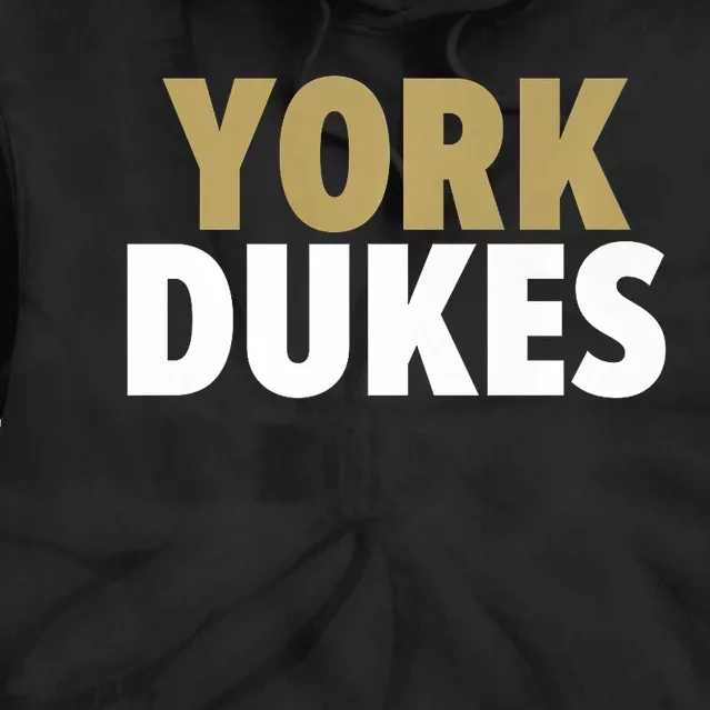 York Dukes School Spirit Tie Dye Hoodie