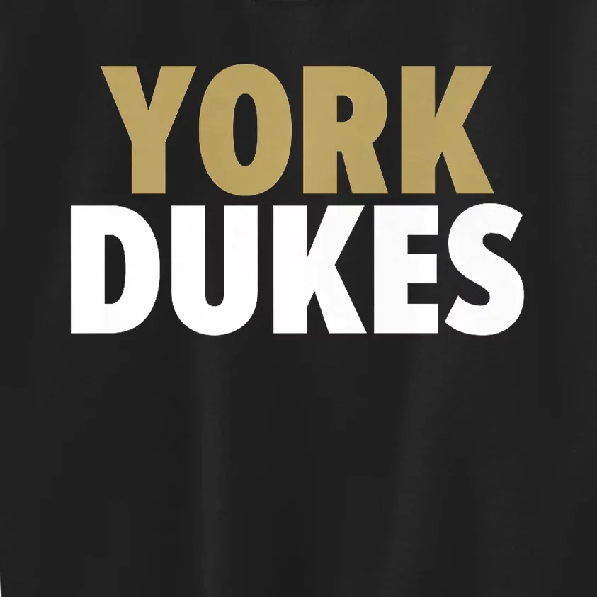 York Dukes School Spirit Kids Sweatshirt