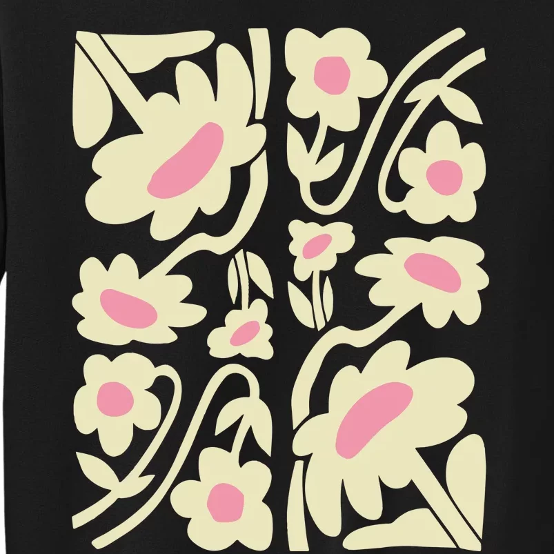 Yellow Daisy Southern Flowers Tall Sweatshirt