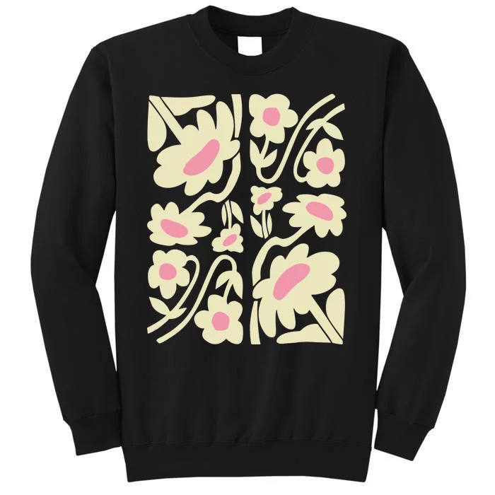 Yellow Daisy Southern Flowers Tall Sweatshirt