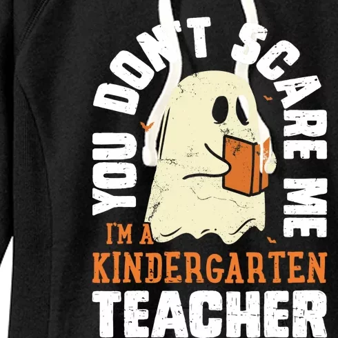 You Dont Scare Me Im A Prek Kindergarten Teacher Halloween Women's Fleece Hoodie