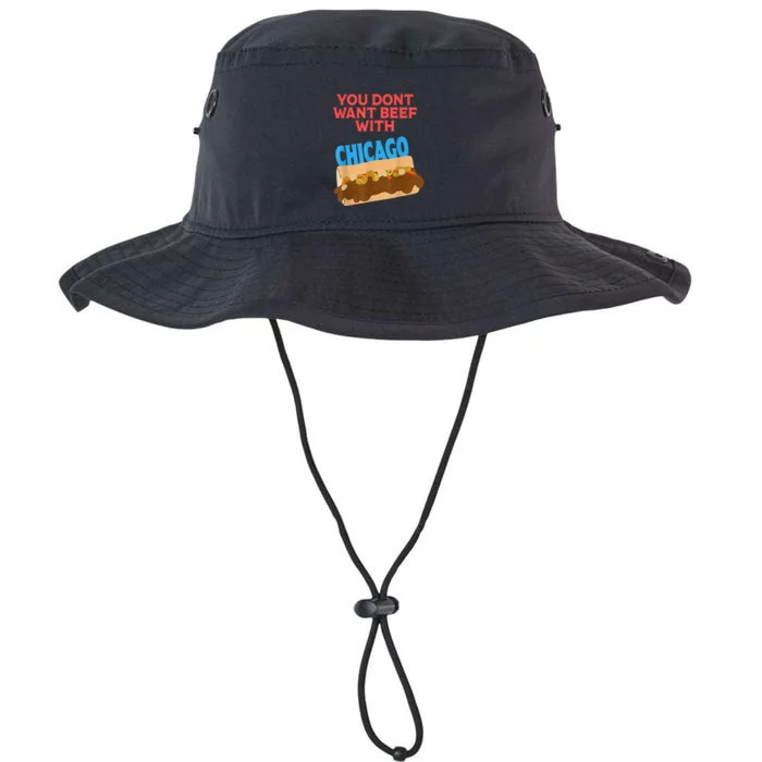 You Don't Want Beef With Chicago Funny Italian Beef Pride Legacy Cool Fit Booney Bucket Hat