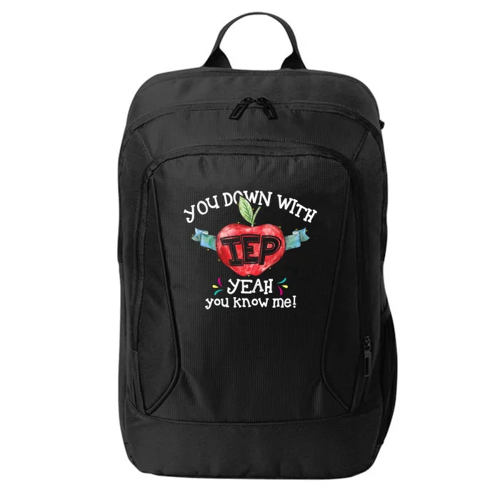 You Down With Iep Yeah You Know Me Special Education Teacher Gift City Backpack