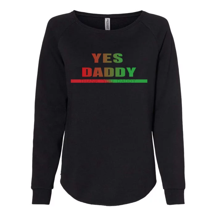 Yes Daddy Womens California Wash Sweatshirt