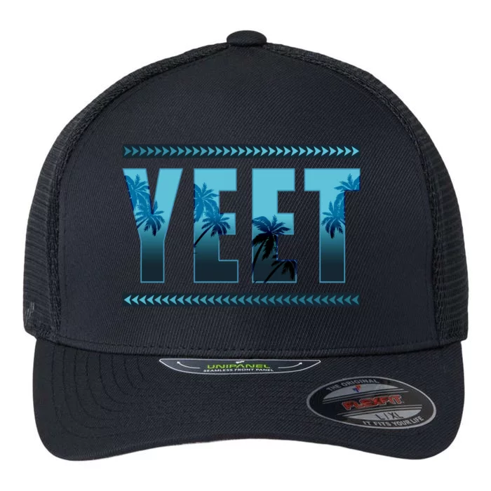 Yeet Design Flexfit Unipanel Trucker Cap