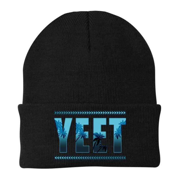 Yeet Design Knit Cap Winter Beanie