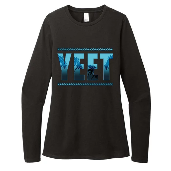 Yeet Design Womens CVC Long Sleeve Shirt