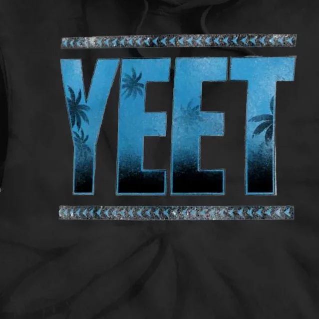 Yeet Design Tie Dye Hoodie