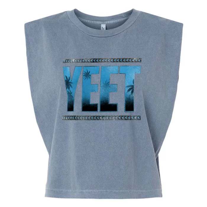 Yeet Design Garment-Dyed Women's Muscle Tee