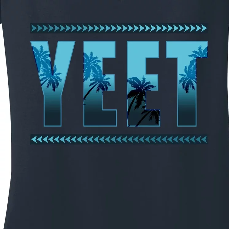 Yeet Design Women's V-Neck T-Shirt