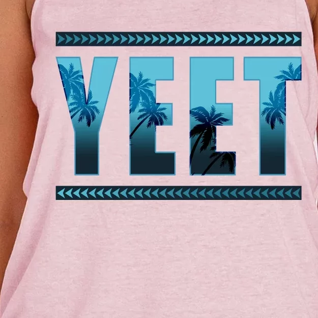 Yeet Design Women's Knotted Racerback Tank