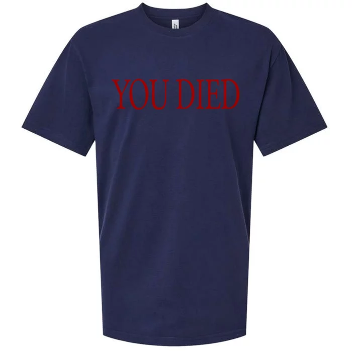 You Died! Sueded Cloud Jersey T-Shirt