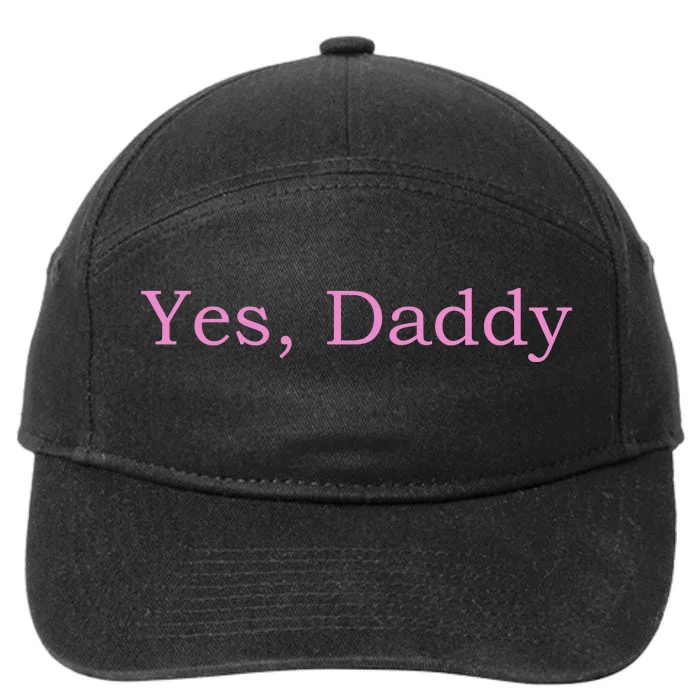 Yes Daddy 7-Panel Snapback Hat