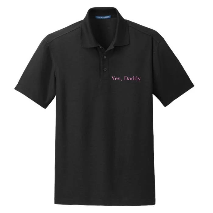 Yes Daddy Dry Zone Grid Performance Polo