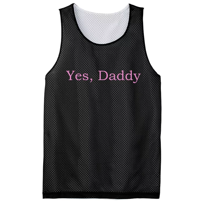 Yes Daddy Mesh Reversible Basketball Jersey Tank