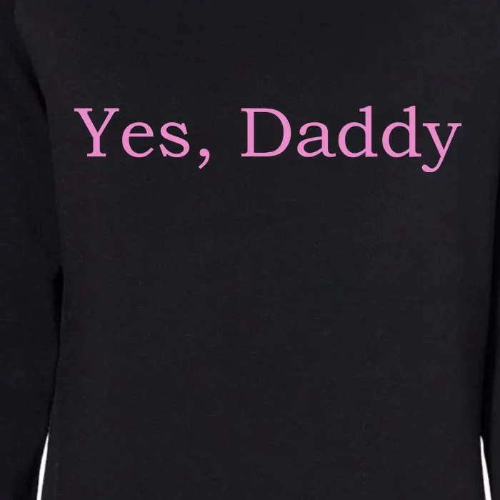 Yes Daddy Womens California Wash Sweatshirt