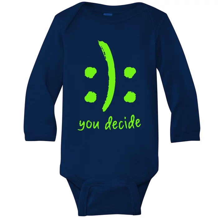 You Decide Baby Long Sleeve Bodysuit