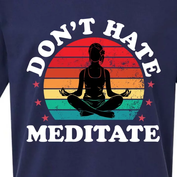 Yoga Day Zen Buddhism Meditation Instructor Meditate Cute Gift Sueded Cloud Jersey T-Shirt