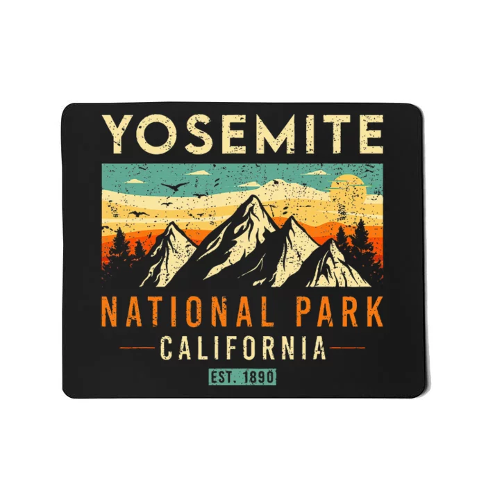 Yosemite Est 1890 California Mousepad