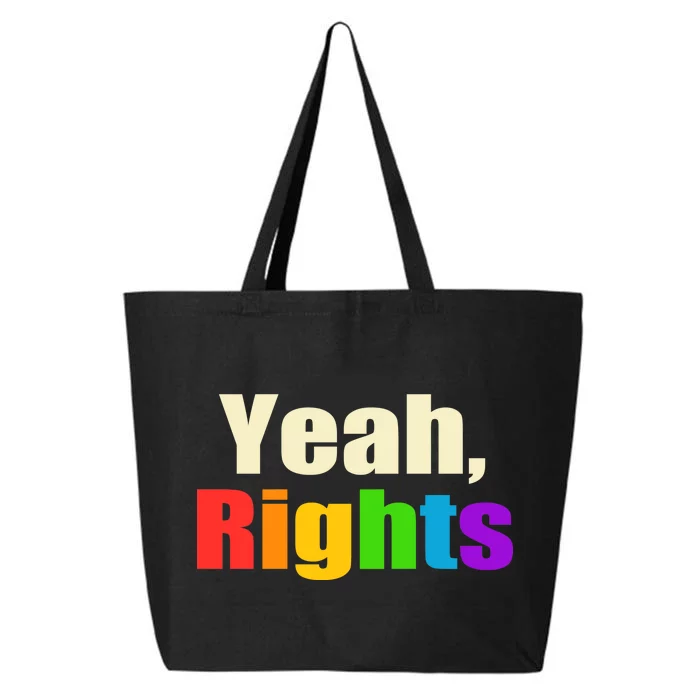 Yeah Rights Rainbow Pride 25L Jumbo Tote