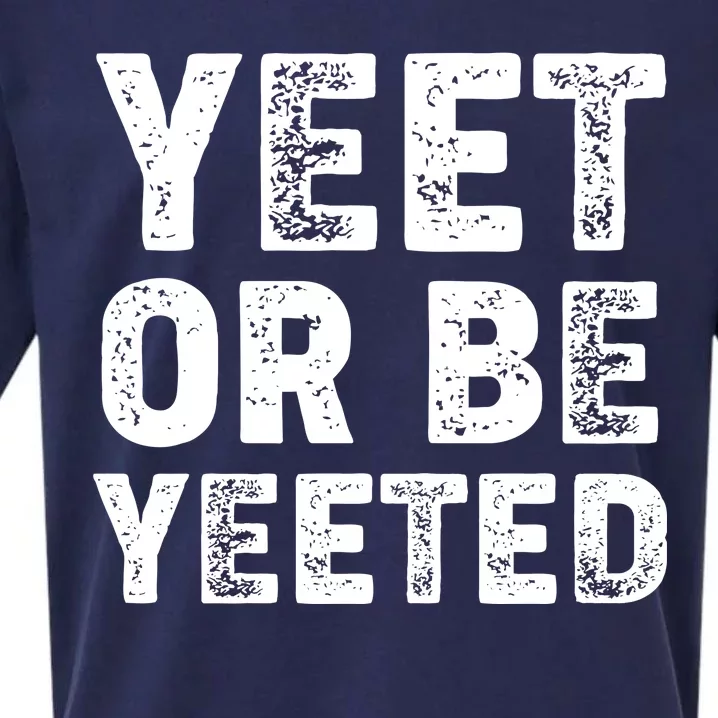 Yeet Or Be Yeeted Sueded Cloud Jersey T-Shirt