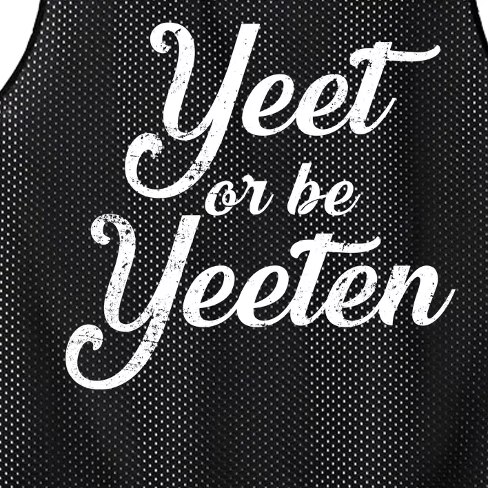 Yeet Or Be Yeeten Mesh Reversible Basketball Jersey Tank