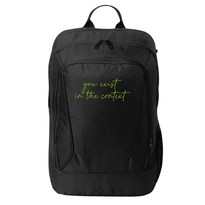 You Exist In The Context Kamala Design Coconut Brat City Backpack