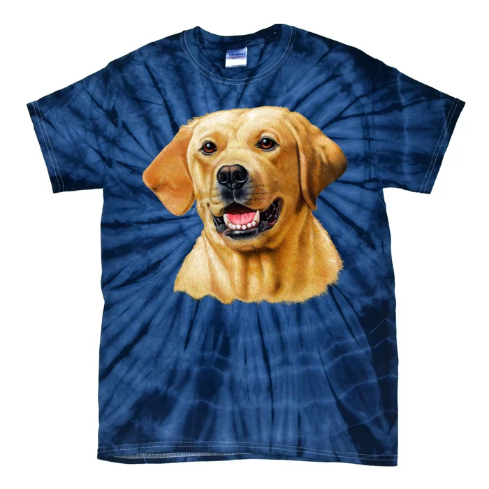 Yellow Lab Tie-Dye T-Shirt