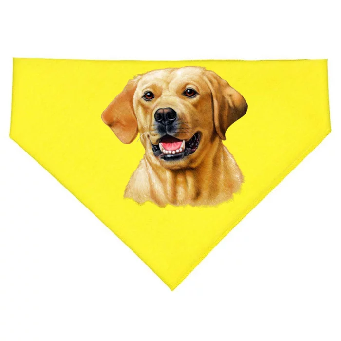 Yellow Lab USA-Made Doggie Bandana