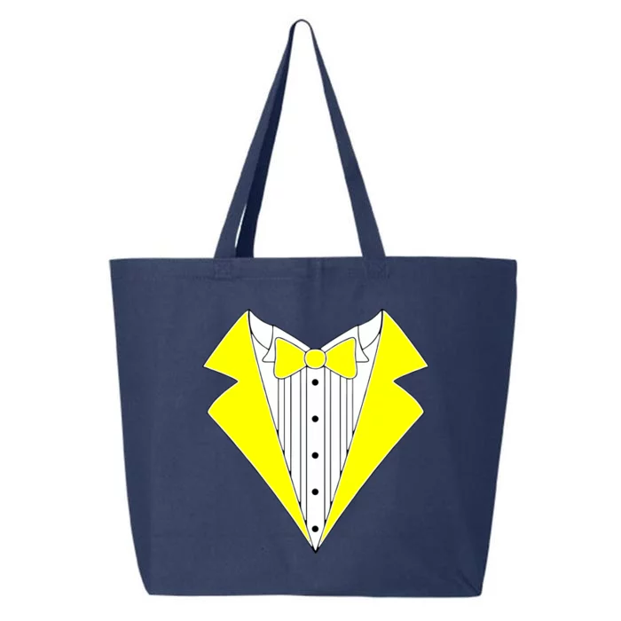 Yellow Tuxedo Tux Wedding 25L Jumbo Tote