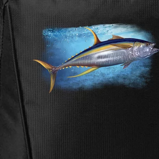 Yellowfin Tuna Swimming City Backpack