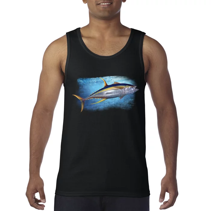 Yellowfin Tuna Swimming Tank Top